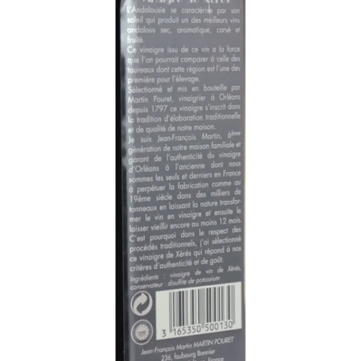 MARTIN POURET Vinaigre de Xérès 50cl Discount