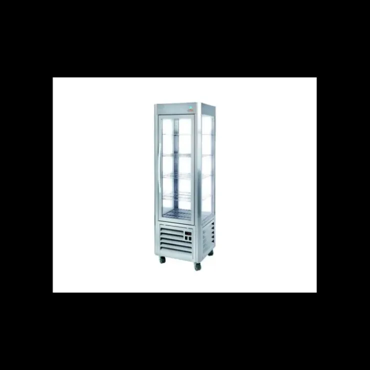 ROLLER GRILL Vitrine Réfrigérée Verticale 360 L Inox Outlet