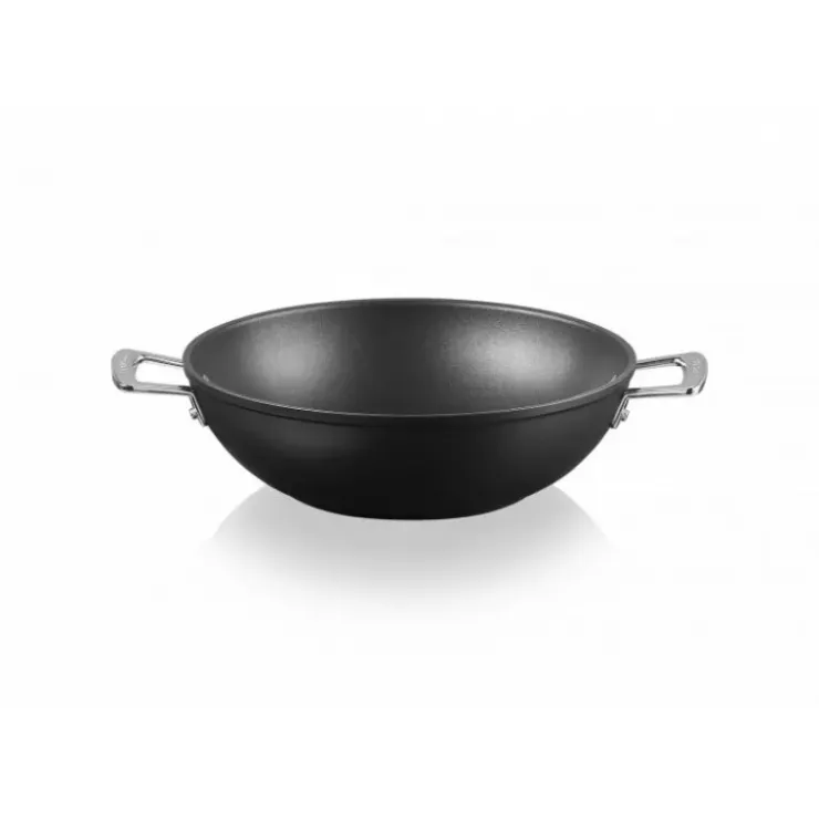 LE CREUSET Wok 28 cm Anti-Adhérent Les Forgées New