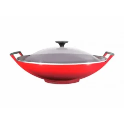 LE CREUSET Wok 36 cm Cerise