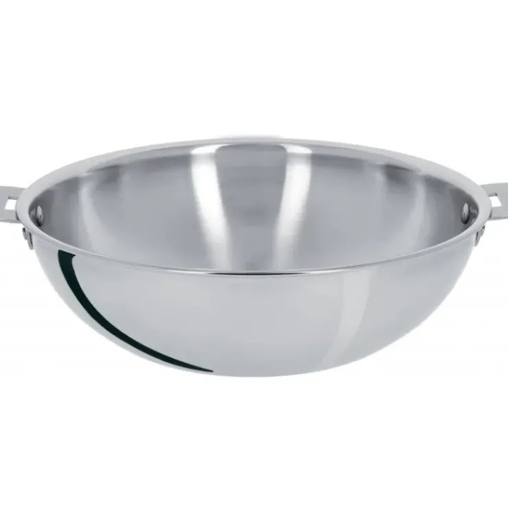 CRISTEL Wok Casteline Ø 20 cm Manche Amovible Inox Outlet