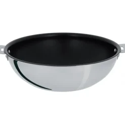 CRISTEL Wok Casteline Ø 28 cm Manche Amovible Anti-Adhésif Inox Sale
