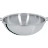 CRISTEL Wok Casteline Ø 24 cm Manche Amovible Inox