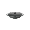 CHASSEUR Wok en Fonte 37 cm Caviar Online