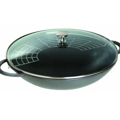 STAUB Wok en Fonte 37 cm Gris Hot