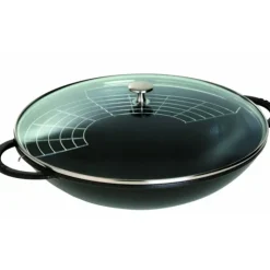 STAUB Wok en Fonte 37 cm Noir Sale