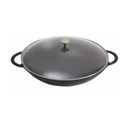 STAUB Wok en Fonte 37 cm Noir Sale