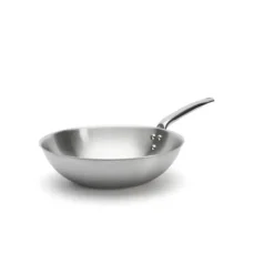 DE BUYER Wok Inox Ø 28 cm Alchimy Hot