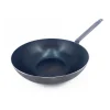 DE BUYER Wok Tôle Bleue Ø 32 cm Blue Carbon Clearance