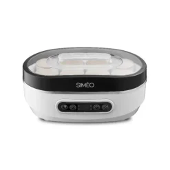 CUISINEADDICT Yaourtière Végétale 8 pots Multifonction 20W Siméo Discount