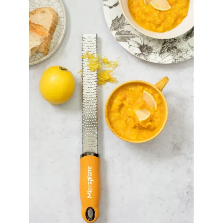 MICROPLANE Zesteur Premium Classic Jaune Moutarde New